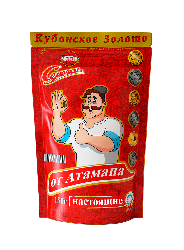 Семечки от Атамана настоящие 300г*20шт