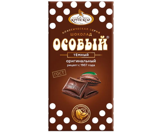 «Особый» шоколад темный оригинальный, 90гр*15шт.