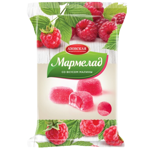 «Азовская» Мармелад со вкусом малины 300г*12шт