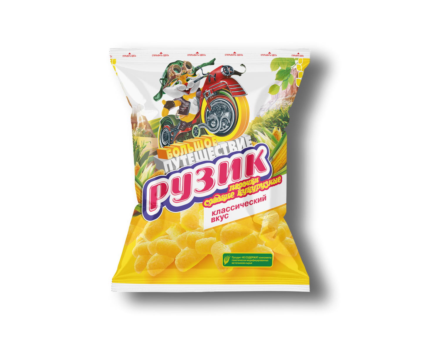 «Рузик» Классические сладкие кукурузные палочки 90г*20шт