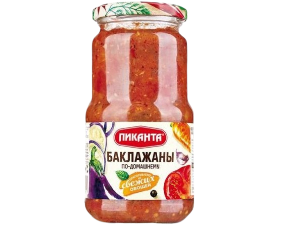 «Пиканта» Баклажаны по-домашнему 450г*6шт