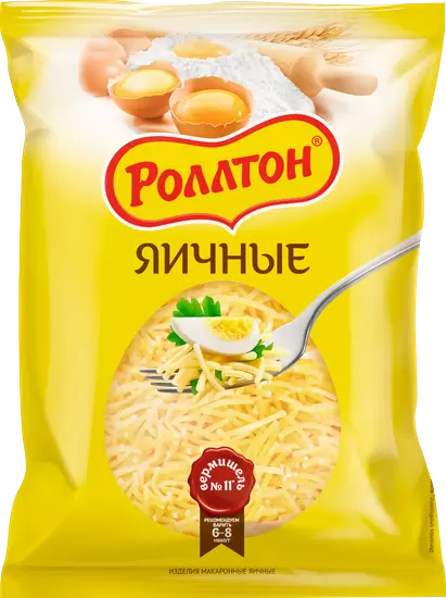 Вермишель яичная Ролтон 400гр 16шт