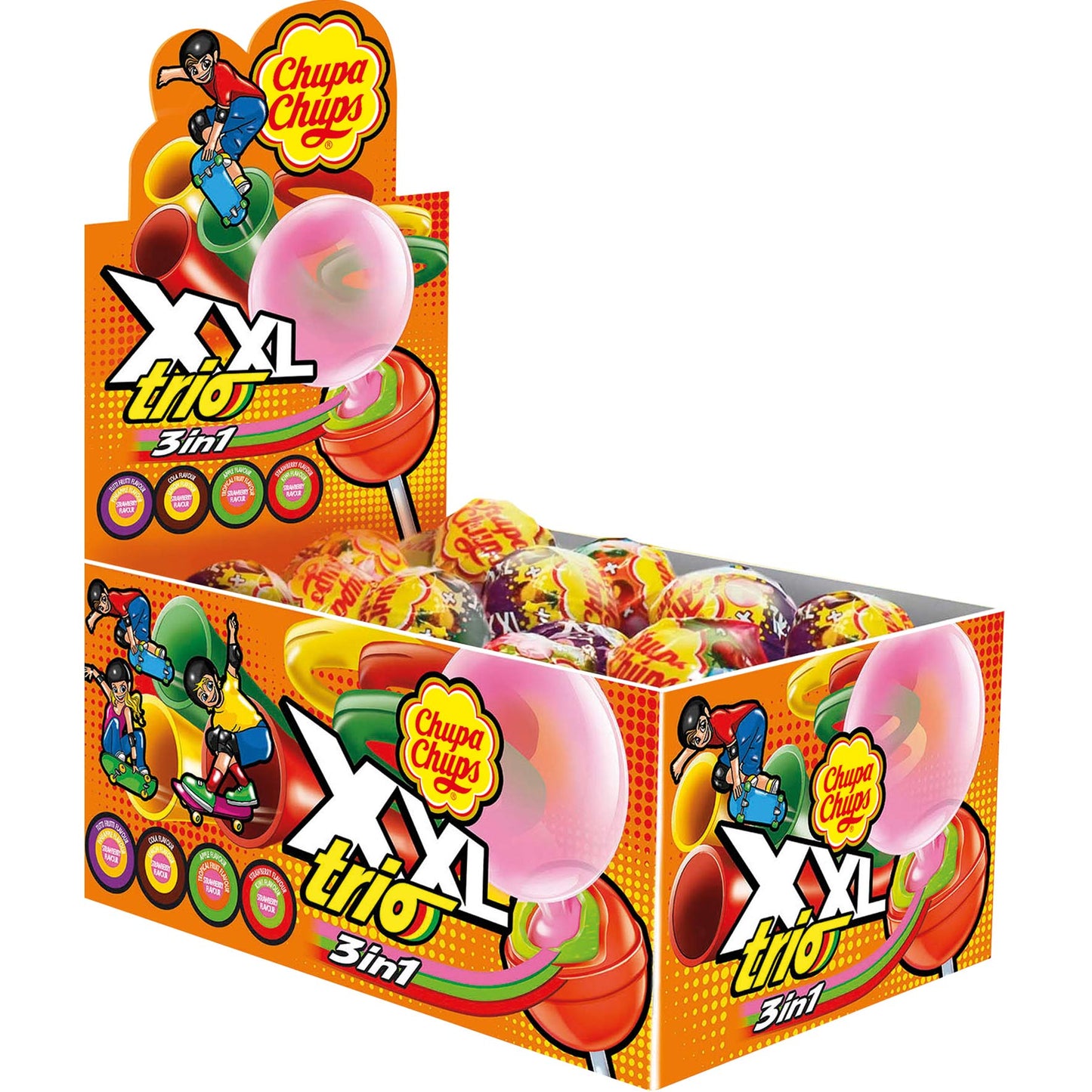 Chupa Chups карамель "XXL " ассорти, 40 шт по 29 г
