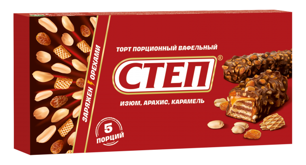 Торт* Степ Мix*220г.12шт.