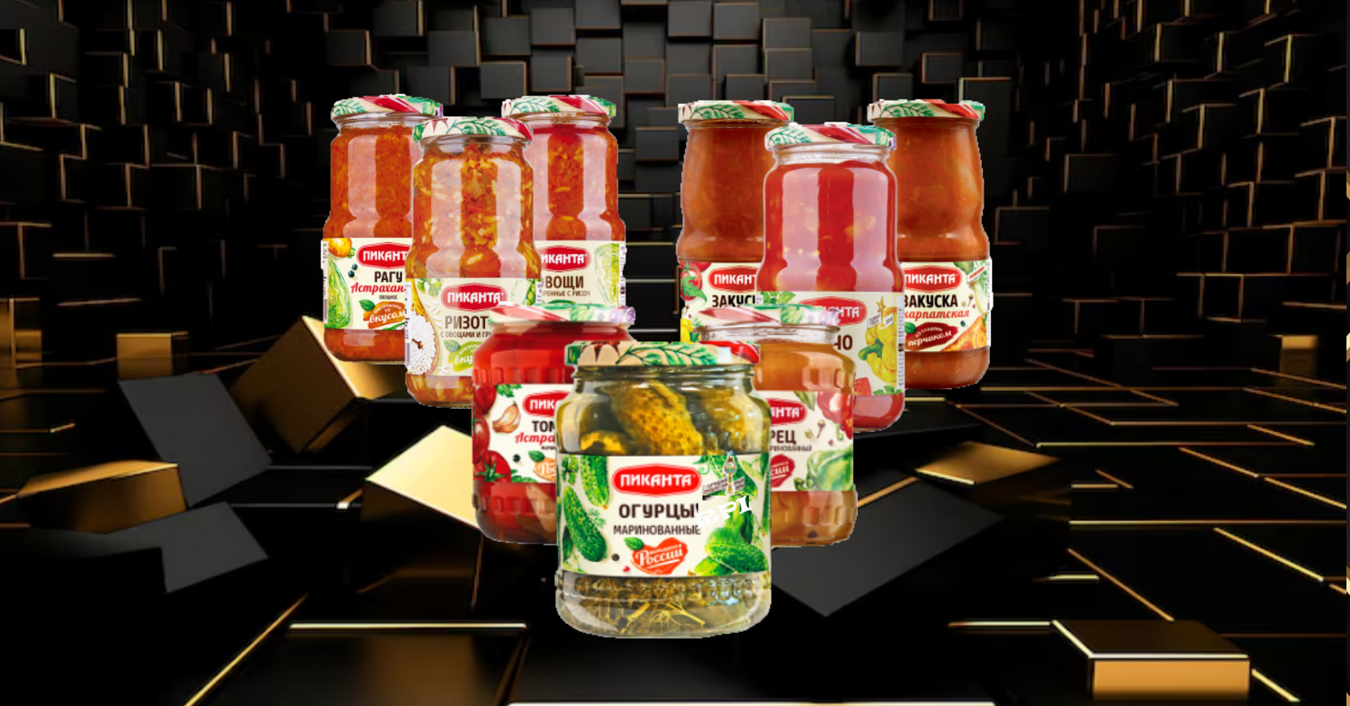 Vegetable Spreads ~ Овощные Спреды, маринады Пиканта®