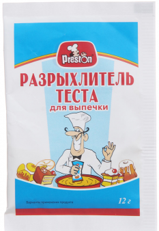 Preston® Разрыхлитель теста для выпечки  12г*40шт
