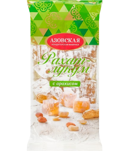 Рахат–лукум «Азовская» с арахисом 300г*12шт