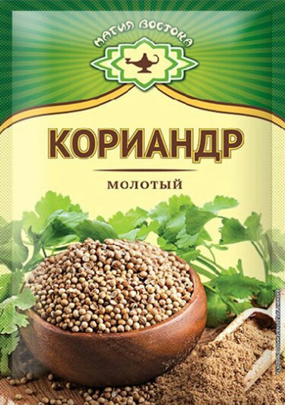 F14. Spices ~ Кориандр молотый 10г*40шт 03828