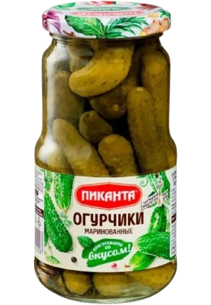 H06. Pickled Vegetables ~ Огурчики маринованные 460г*6шт