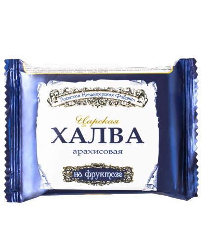 «Азовская» Халва арахисовая на фруктозе 180гр*20шт