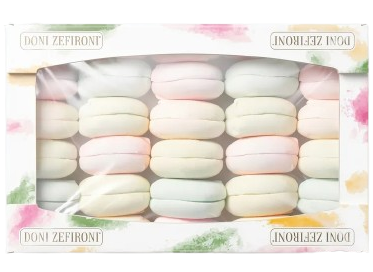 1. Marshmallows ~ Зефир DONI ZEFIRONI Ассорти 1кг