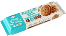 3.5 Cookies ~ Печенье Искусство жить Овсяное Без сахара 200гр*16шт