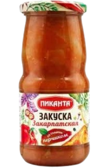 H02. Pickled Vegetables ~ Закуска Закарпатская 460гр*6шт
