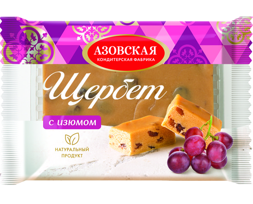 Щербет «Азовская» с изюмом 200г*12шт