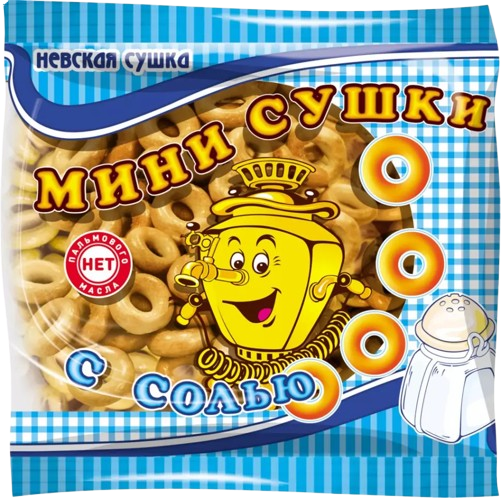 Сушка мини «Невская» Соленая 200гр*26шт