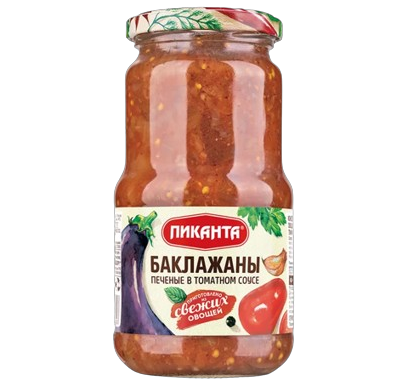 «Пиканта» Баклажаны печёные в томатном соусе 450г*6шт