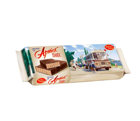 Торт вафельный "Артек-плюс" 250гр*8шт.
