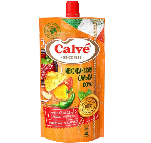 «Calve»® Соус Мексиканская сальса 230г*28шт