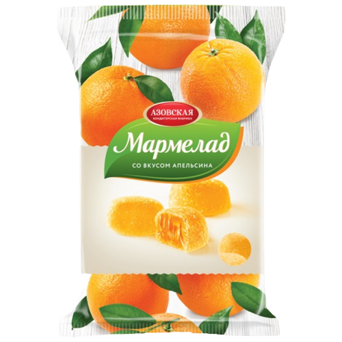 «Азовская» Мармелад со вкусом апельсина 300г*12шт