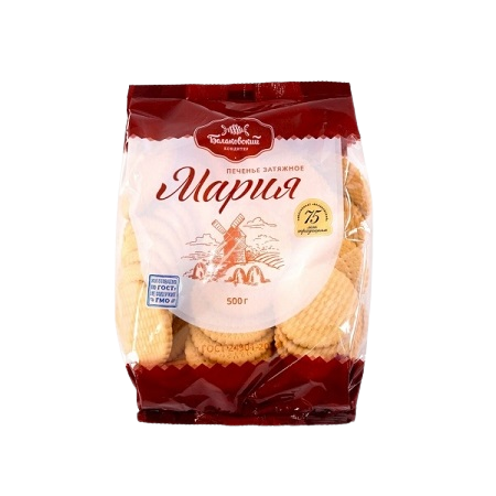 Печенье Мария затяжное 500г*10шт