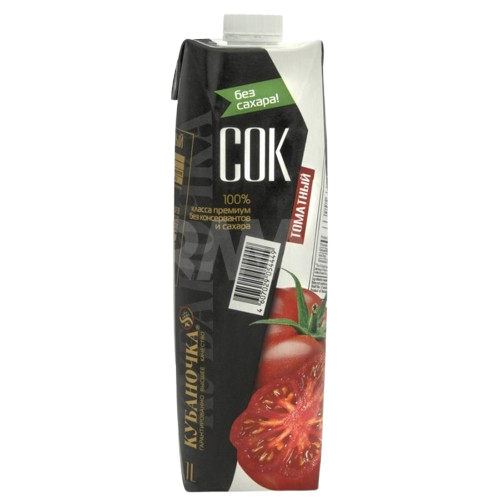 «Кубаночка» Сок Томатный 1л*12шт