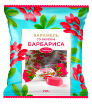 A12. Caramel ~ Карамель леденцовая со вкусом барбариса 250г*12шт