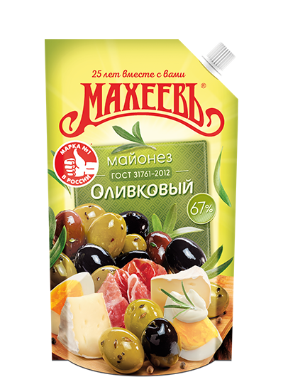 «Махеевъ» Майонез Оливковый 380гр*20шт