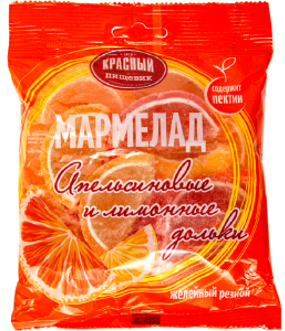 2.2 Marmalade ~ Мармелад Апельсин и лимон дольки 210гр*18шт