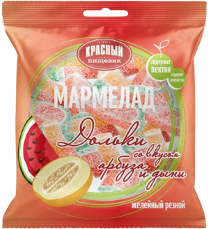 2.2 Marmalade ~ Мармелад Арбуз и дыня 210гр*18шт