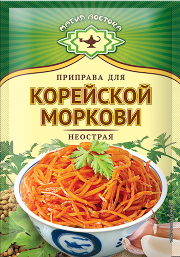 «Магия востока» Приправа для Корейской моркови Неострая 15г*40шт 23491