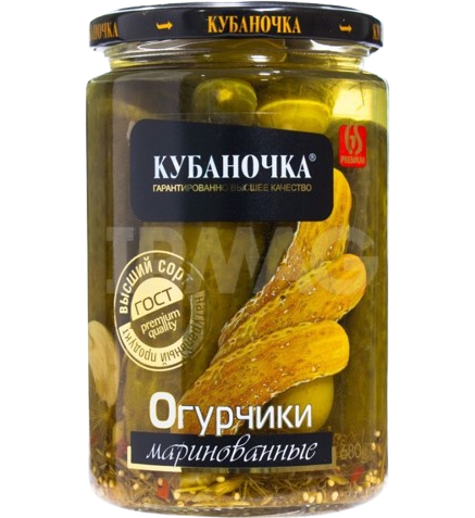 H04. Pickled Vegetables ~ Огурчики маринованные 720гр*8шт