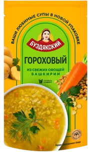 E01. Soup ~ Суп овощной Гороховый 500гр*8шт