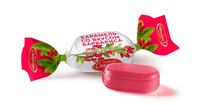 «Азовская» Карамель леденцовая со вкусом барбариса 250г*12шт