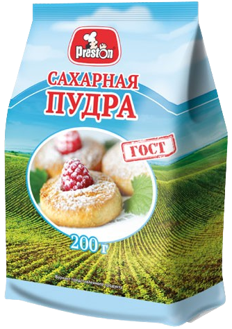 F03. Spices ~ Сахарная пудра 200гр*6шт