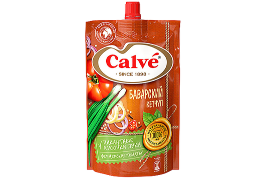«Calve» Кетчуп Баварский 350г*28шт