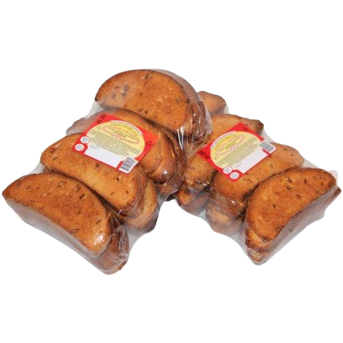 A03. Crackers ~ Сухари  с орехами 350г*16шт
