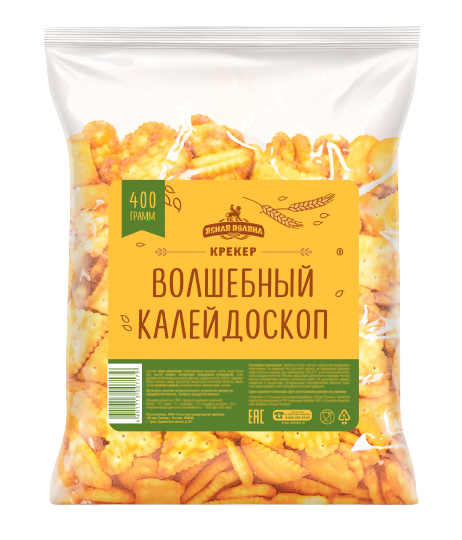 «Ясная поляна» Крекер Волшебный калейдоскоп 400гр*15шт
