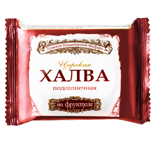 «Азовская» Халва подсолнечная на фруктозе 180гр*20шт
