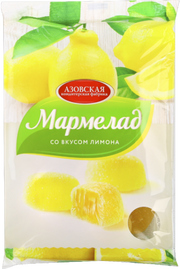 2. Marmalade ~ Мармелад со вкусом лимона 300г*12шт