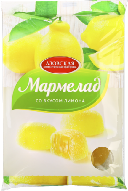 «Азовская» Мармелад со вкусом лимона 300г*12шт