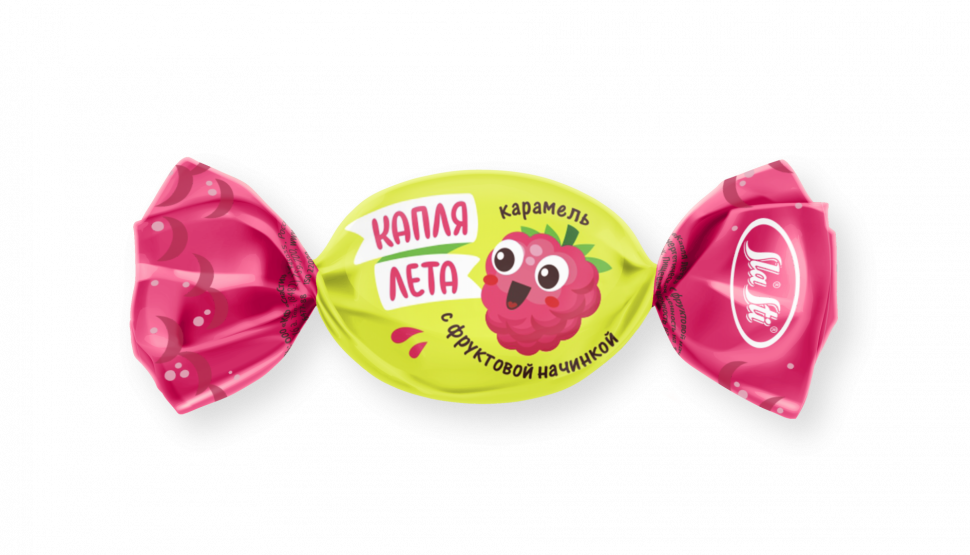 «РотФронт» Карамель  Капля лета вкус Малины / развесной  5 кг