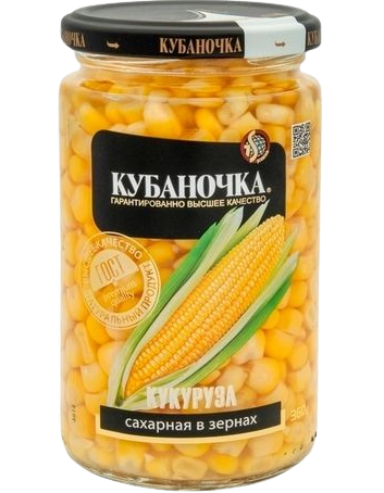 H08. Pickled Vegetables ~ Кукуруза сахарная 260гр*12шт