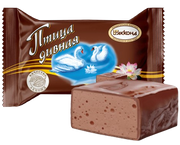 A21. Candy loose ~ Конфеты суфле ПТИЦА ДИВНАЯ со вкусом шоколада 4кг/8.81lb