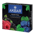 «Akbar» Black tea Чай Akbar Лесные Ягоды 100п*6шт