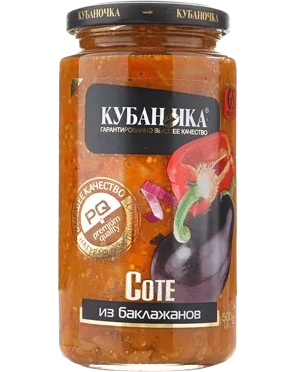 H03. Pickled Vegetables ~ Соте из баклажанов 500гр*12шт