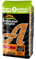 Pasta&Grains ~ «Алтайская» Крупа Гречневая 800гр*12шт