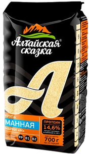 D01. Grains ~ Манная крупа 700гр*12шт