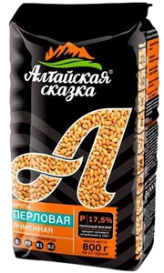 D01. Grains ~ Перловая крупа 800гр*12шт