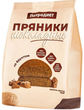 dt «Петродиет» Пряники Шоколадные на фруктозе 350гр*10шт