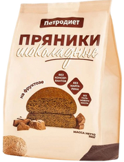 B10. Sugar Free ~ Пряники Шоколадные на Фруктозе 350гр*10шт